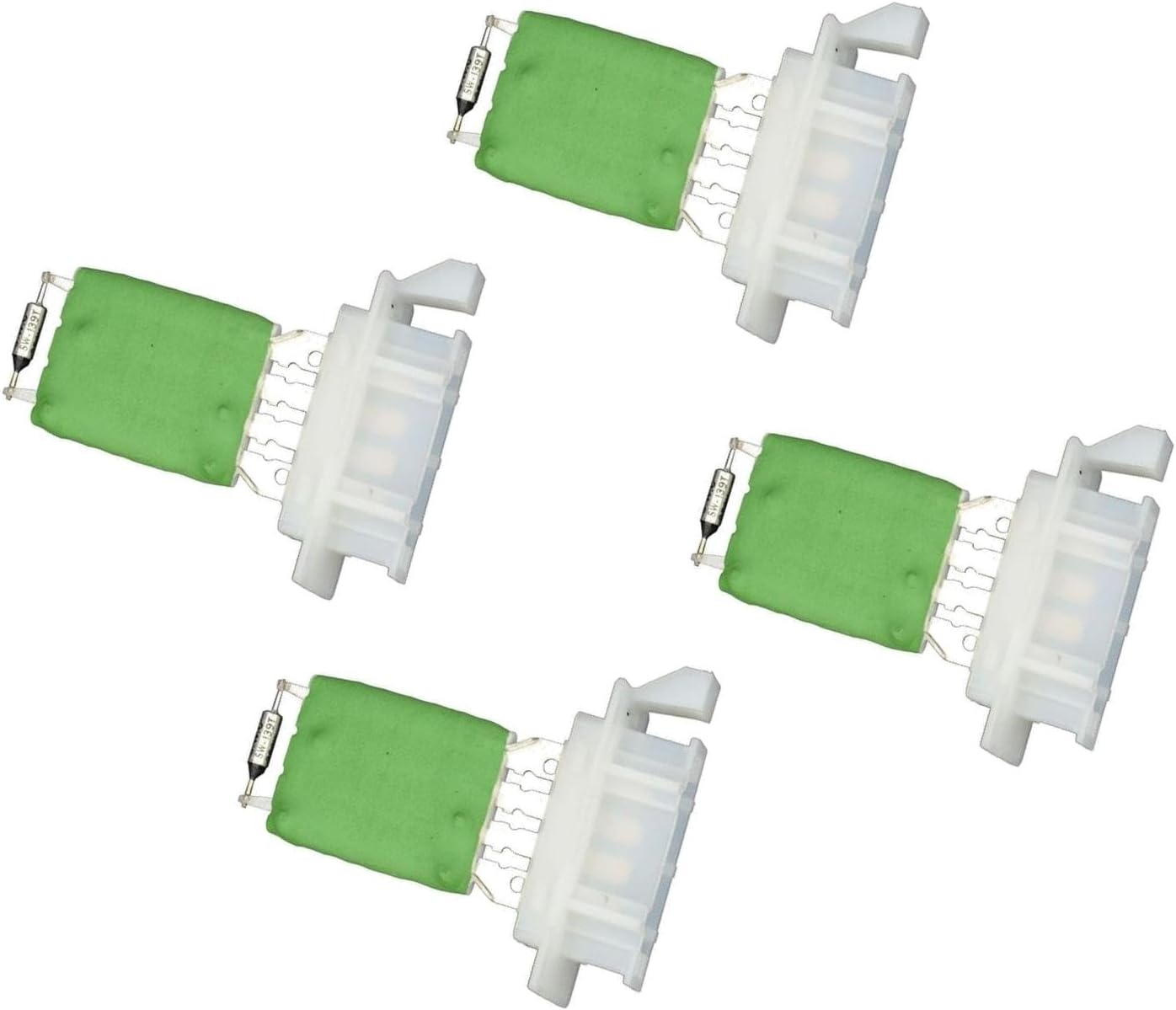 4 Set of - A/C Blower Motor Resistor for VW for Beetle CC Eos GTI Golf Jetta Passat Rabbit TIGUAN R32