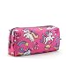 Unicorn Students Canvas Pencil Case Pen Bag Pouch Stationary Case Makeup Cosmetic Bag
