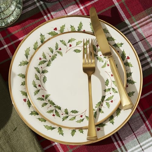 Image of Lenox 899203 Holiday 18-Piece Dinnerware Set, Service for 6