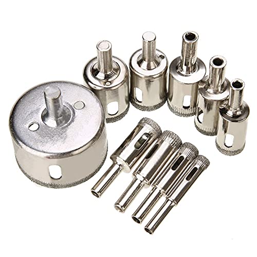 Brocas Diamante para Vidrio 10 Piezas 6mm-30mm miniatura 2