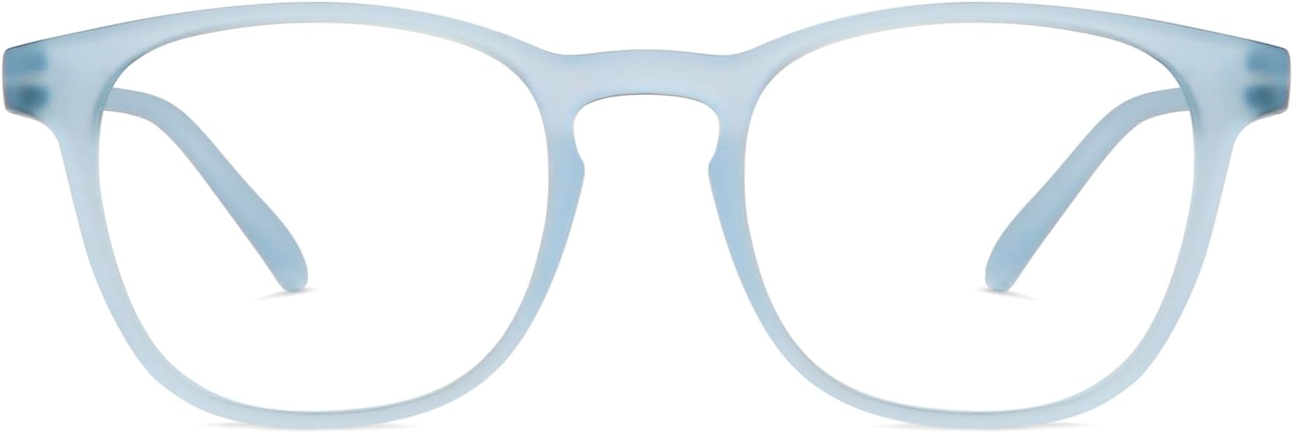 HUSTLR Lenskart | Zero Power Bluecut & Antiglare Computer Eyeglasses | Full Rim Square Shape | As Seen On Shark Tank | For Men & Women | Large | LB E14058-XW
