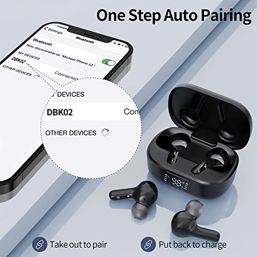 Mozoter K01-01 Bluetooth 5.3 Wireless Earbuds,Deep Bass Loud Sound Clear Call Noise Cancelling thumb #3