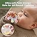 Haakaa Palm Teether - Soft Silicone Baby Soothing Teether Pacifier - Frozen Teething Toy for 3M+ Babies - BPA Free (1 Pack)