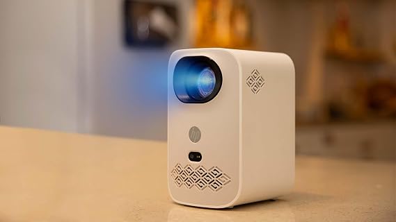 HP projector CC360, FHD Smart Projector, projector with wifi and bluetooth, Wireless Projection, Auto Focus, 4K support, Netflix, Disney+