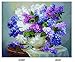 Produktbild Diamond Vollbedeckung mit Holzrahmen Painting Set Bild 40 x 50 Diamant Malerei Stickerei Handarbeit Basteln Mosaik Steine Blumen Korb Haus am Bach (GJ969)