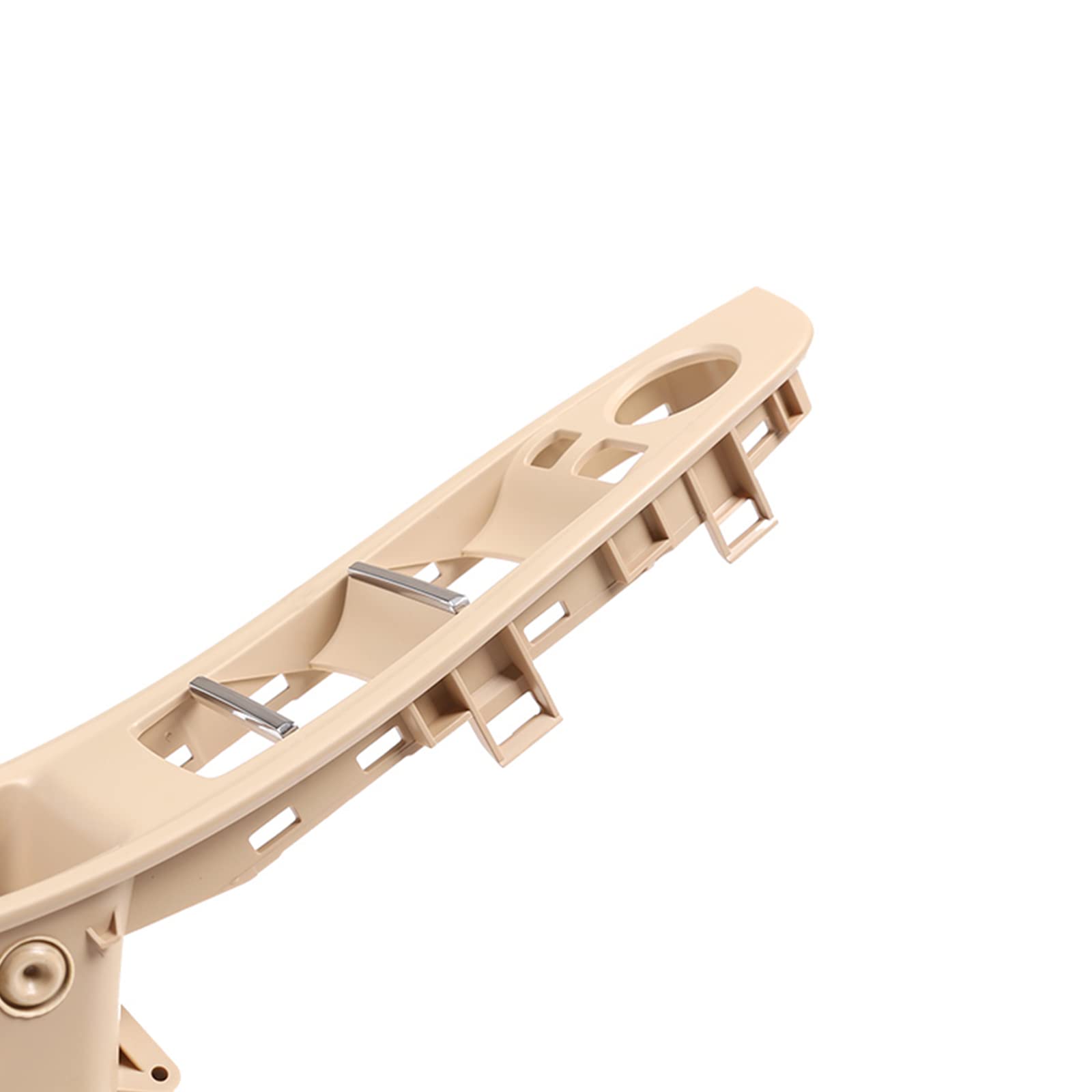 Maniglia per Porta Interna per BMW F10 F11 F18, Manopola Pannello Porta Interna Regolatore Maniglia per Porta Finestra Interna per BMW Serie 5 (Beige)
