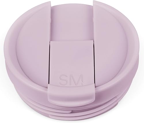Simple Modern - Tapa abatible para vaso, repuesto reutilizable solo se adapta a botellas de agua de viaje de acero inoxidable y vasos para café de