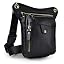 Xieben Nylon Drop Leg Sac pour Hommes Femmes Moto Vélo Hanche Bum