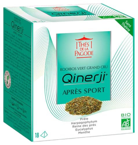 Rooibos Pagoda Teas Green Qinerji After Sport Organic 18 Bags
