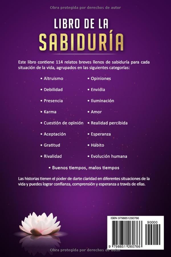 Miniatura 2 de Libro de la Sabiduría Más de 100 relatos breves de todo el mundo que hablan de la sabiduría (Spanish Edition)