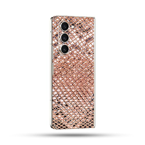 Image of MightySkins Skin Compatible with Samsung Galaxy Z Fold 5 Full Wrap - Rattler Back | Protective, Durable, and Unique Vinyl Decal wrap Cover | Easy to Apply, Remove, and Change Styles | Made in The USA