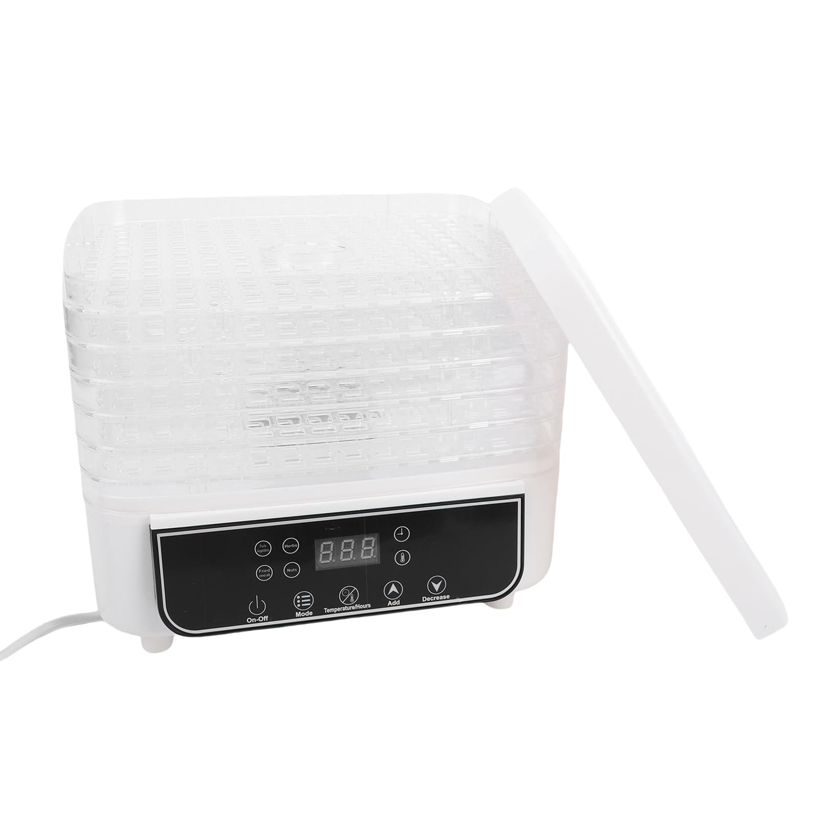 SIXRUN Disidratatore Alimentare 160W con Temporizzatore Regolabile,