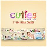 Cuties | Skin Smart, Absorbent & Hypoallergenic Diapers with Flexible & Secure Tabs | Size 7 | 80 Count