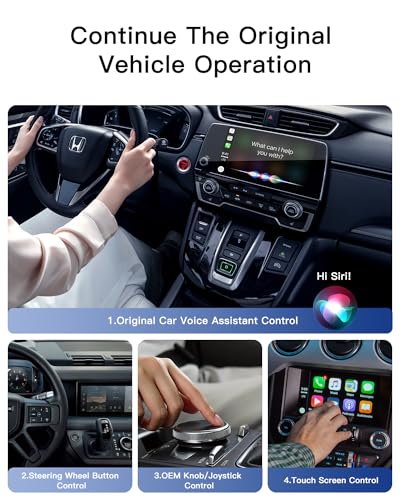 ESSAGER CarPlay Draadloze adapter voor iPhone, 5G WiFi, converteer bekabelde naar draadloze dongle, plug-and-play, voor ingebouwd CarPlay-voertuig, iPhone 6+, iOS 10+ - Afbeelding 6