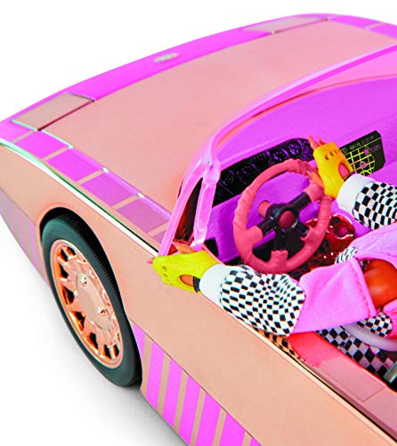 L.O.L. Surprise! LOL Surprise Coche-Piscina con Muñeca Exclusiva, Incluye Coche Multicolor, Piscina Sorpresa, Pista de Baile con Luces Mágicas y Accesorios, Para Niños y Niñas a partir de 4 años