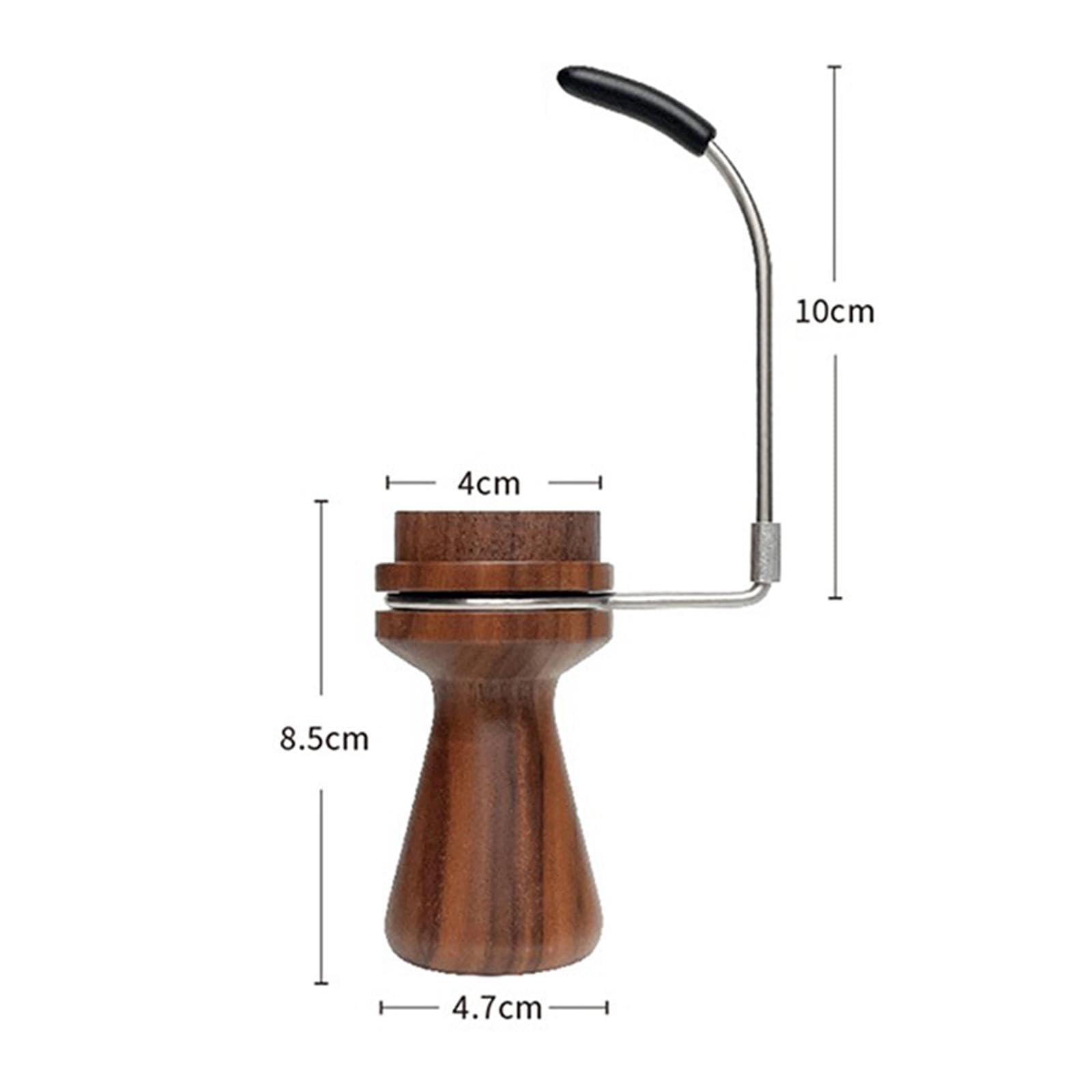 Supporto per manico per pittura in miniatura, manico compatto rotante staccabile in legno, accessorio adatto per collezionisti di hobby, stile C