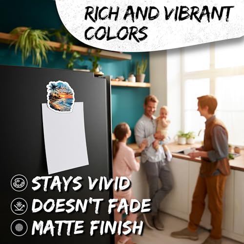 Imán decorativo 2 unidades 4 pulgadas para nevera miniatura 4