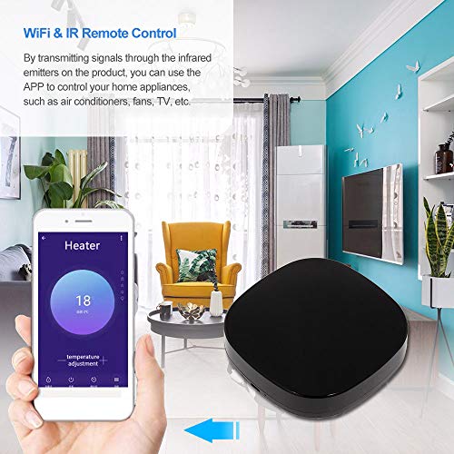 Docooler A1 Controle remoto residencial universal inteligente IR WiFi Controle remoto inteligente au