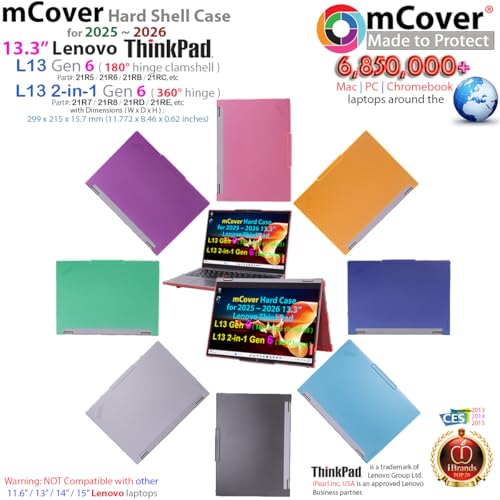 Étui Lenovo ThinkPad L13 Gen 6 mCover violet pour PC portable 13.3 pouces - 2
