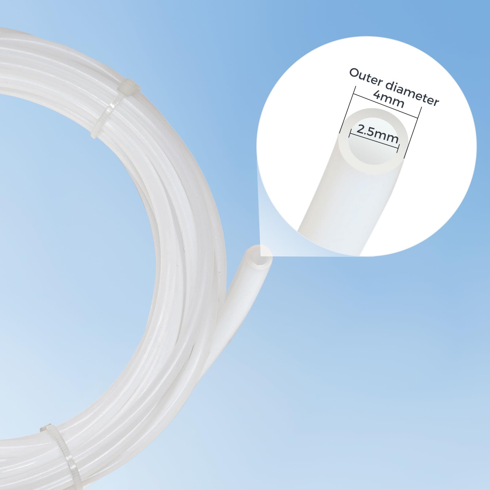 Sovol PTFE Tube - 5M for 3D Printing -4 Sovol PTFE Tube - 5M for 3D Printing -4