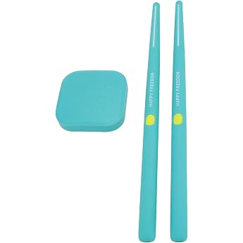 Virtual E Drum Set Portable Electronic Drumsticks with Colourful Light Effects Virtual Wireless Air Drum Sticks for Beginners Students and Adults