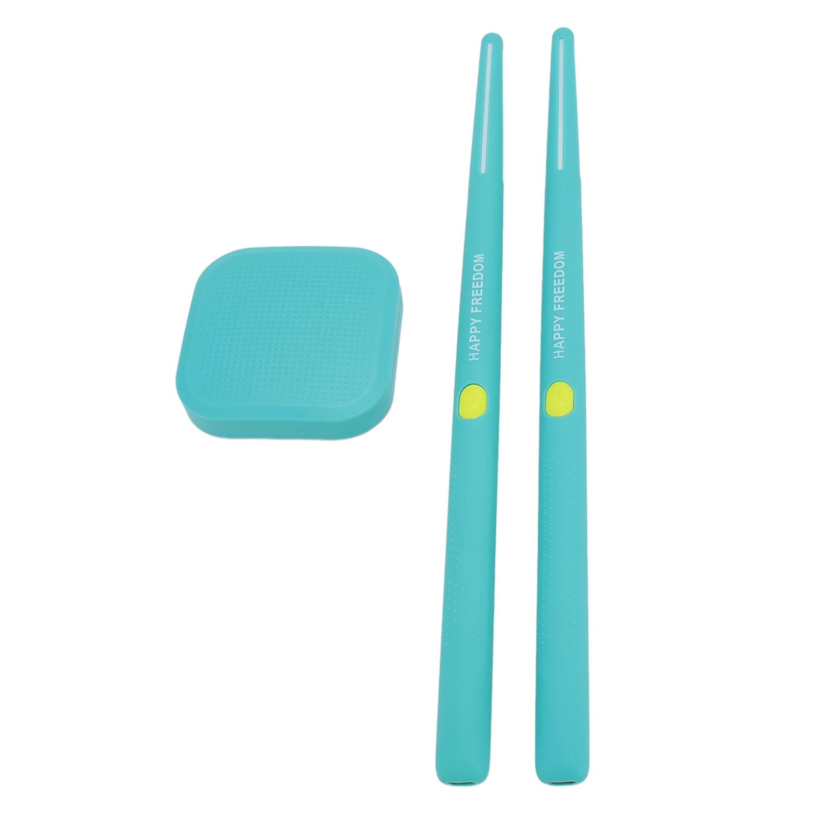 Set di Batteria Elettronica Virtuale, Bacchette Elettroniche Portatili con Effetti di Luce Colorati, Bacchette Ad Aria Wireless Virtuali per Studenti Principianti Adulti