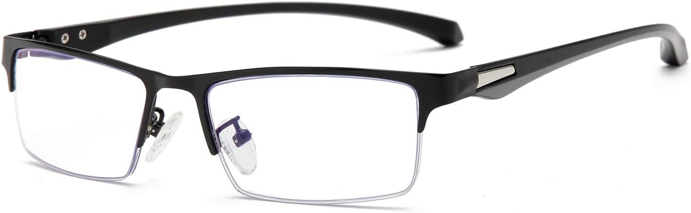 Pumier Blue-Light Glasses for Women-Men - Anti Glare Eyestrain Blue Blocker- Fashion Computer Blue Light Blocking Glasses