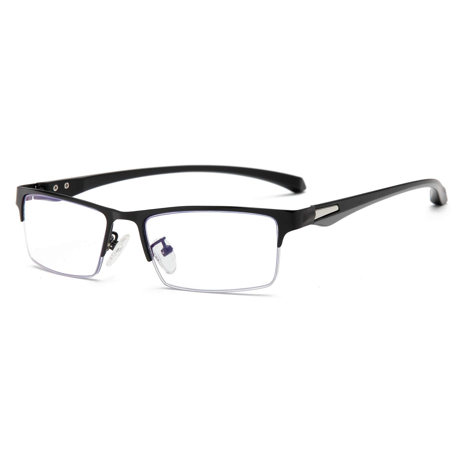 Pumier Blue-Light Glasses for Women-Men - Anti Glare Eyestrain Blue Blocker- Fashion Computer Blue Light Blocking Glasses