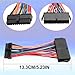 ELFJMZP ATX 24-Pin to Mini ATX 24-Pin Conversion Adapter Cable, for OptiPlex 380/580/760/780/960/980 SFFPC Motherboard Power Switching PSU Applications 13cm / 5.2in