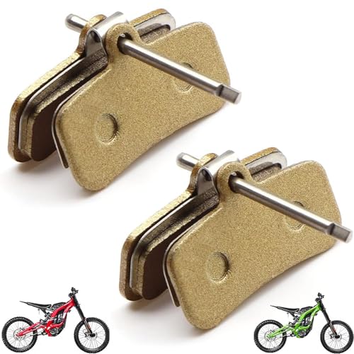 JESTOP 2pcs Brake Pad for Sur Ron Light Bee X and S Segway X160 X260 Talaria Sting MX3 R MX4/Altis Sigma/Rawrr Mantis X/X160/X260, Durable Rear Front Electric Bike OEM Disc Brake Pads