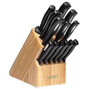 Scanpan Microsharp Cutlery Knife Block 14 Piece Set