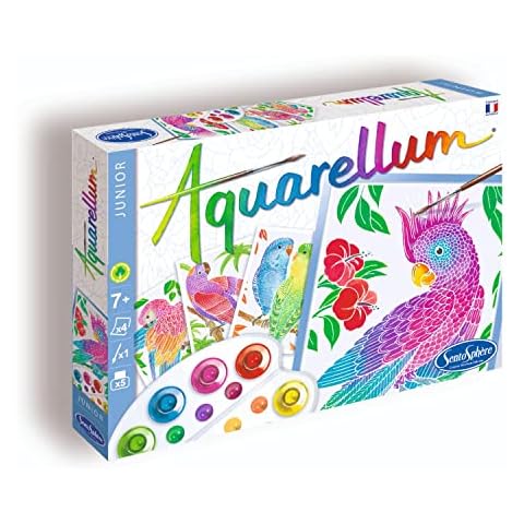 Sentosphère Aquarellum Junior Parrots Cover