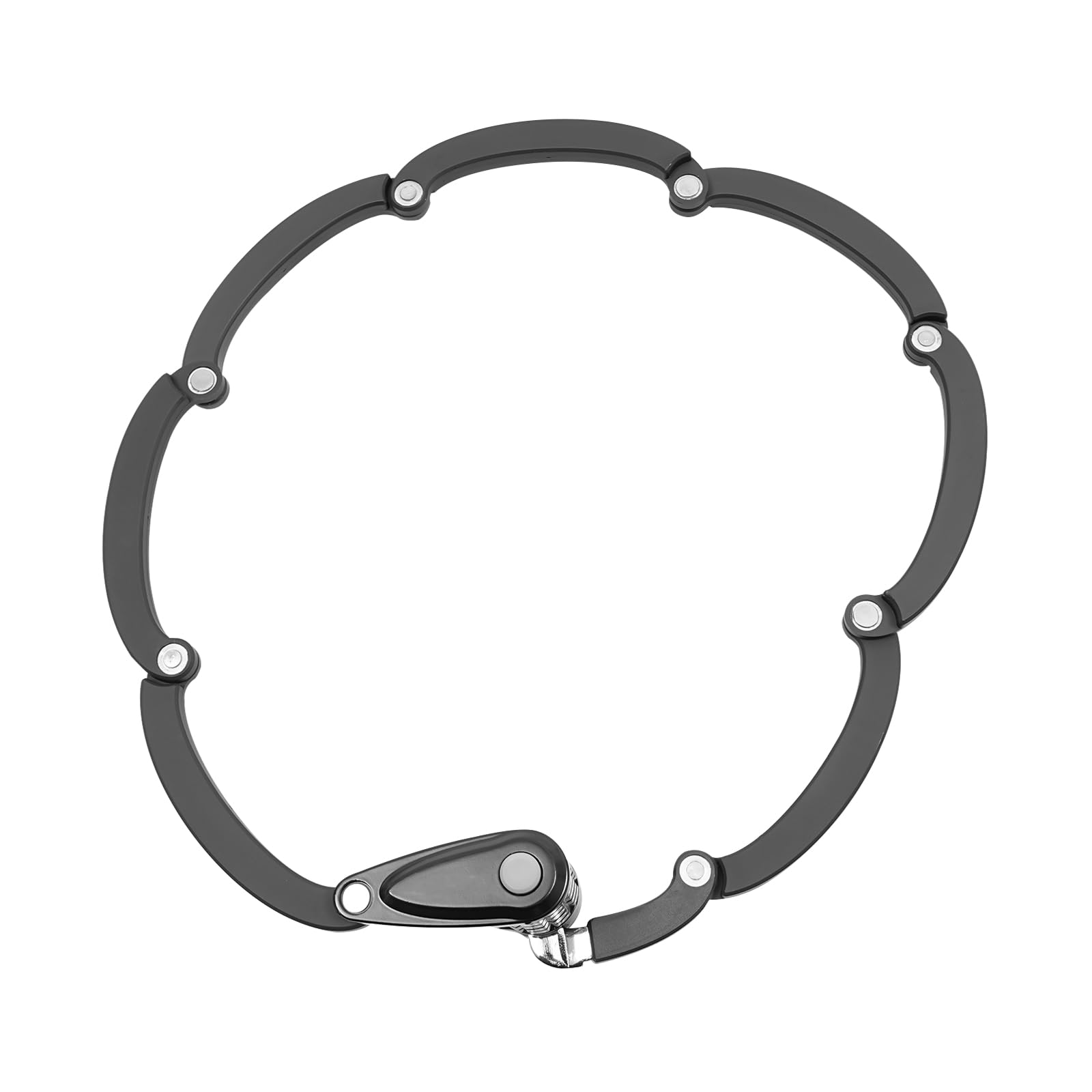 Lucchetto per bicicletta a 4 cifre, lunghezza 85 cm, con supporto per mountain bike, bici da corsa, BMX/MTB (nero)