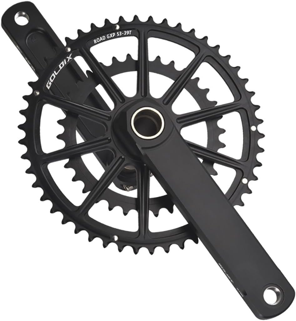 Pédalier de vélo route 53-39T double plateau manivelle 165 mm pour groupe de transmission 9-12V