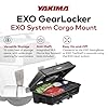 Yakima EXO GearLocker Car Cargo Carrier, Hard Top Shell Box for EXO SwingBase System, Black - Heavy-Duty Vehicle Storage Accessories for Travel and Camping