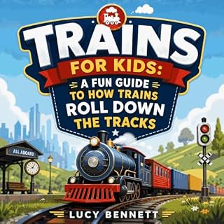 Trains for Kids: A Fun Guide to How Trains Roll Down the Tracks cover art