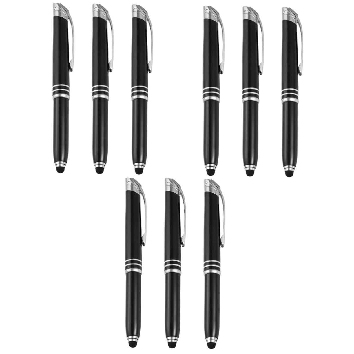 jojofuny 3 Set Penne Led Multifunzionali Con Luce Penne Portatili Per Ufficio E Touchscreen Scrittura Elegante E Pratica Macchie 3 Pezzi * 3