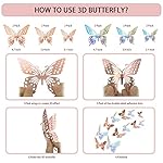 236 Pcs Birthday Decorations For Women, Rose Gold Party Decorations Kit For Girls Or Women - Butterfly, Hanging Swirl, Balloon Stand, Sash, Tiara, Banner, Balloon, Tableware For 25 Guest - Image 4