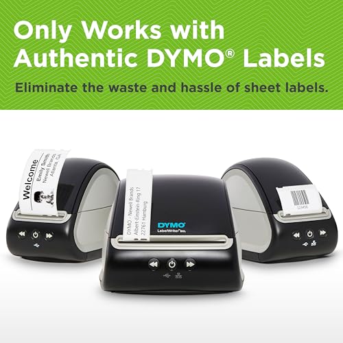 DYMO LabelWriter 5XL Label Printer, Automatic Label Recognition, Prints Extra-Wide Shipping Labels (UPS, FedEx, USPS) from Amazon, Ebay, Etsy, Poshmark, and More, Perfect for Ecommerce Sellers by DYMO - Image 4