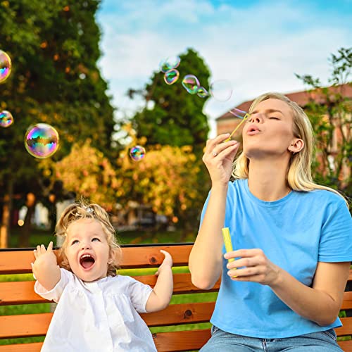 ALTcompluser 20 Stück Mini Seifenblasen Set, Kleine, Kinder, Mitgebsel, Stäbe, Parteibevorzugung, Hochzeit