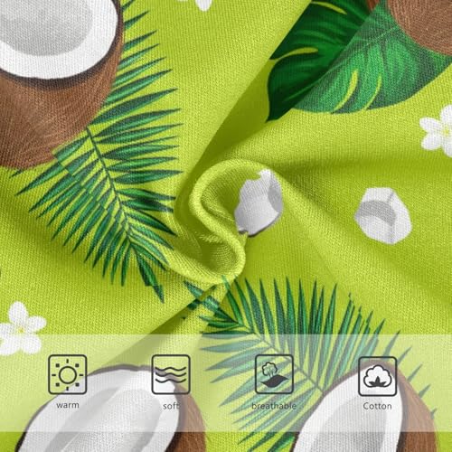 Girls' Underwear Fruit Coconut Green Toddle Brief Panties 23020223