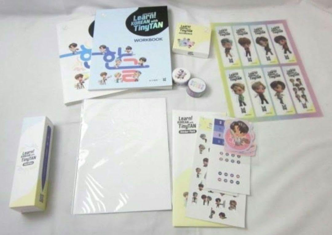 Amazon.co.jp: 日本語版 BTS Learn! KOREAN with TinyTAN : おもちゃ