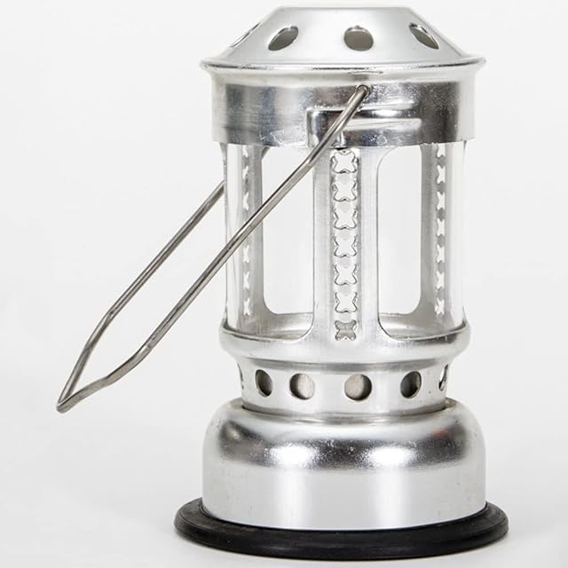 FACULX Tealight Holder Outdoor,Candle Lantern Mini Bright Wear Resistant Aluminium Alloy Night Fishing Hanging Candle Lamp Easy to Carry for Outdoor Camping Angling
