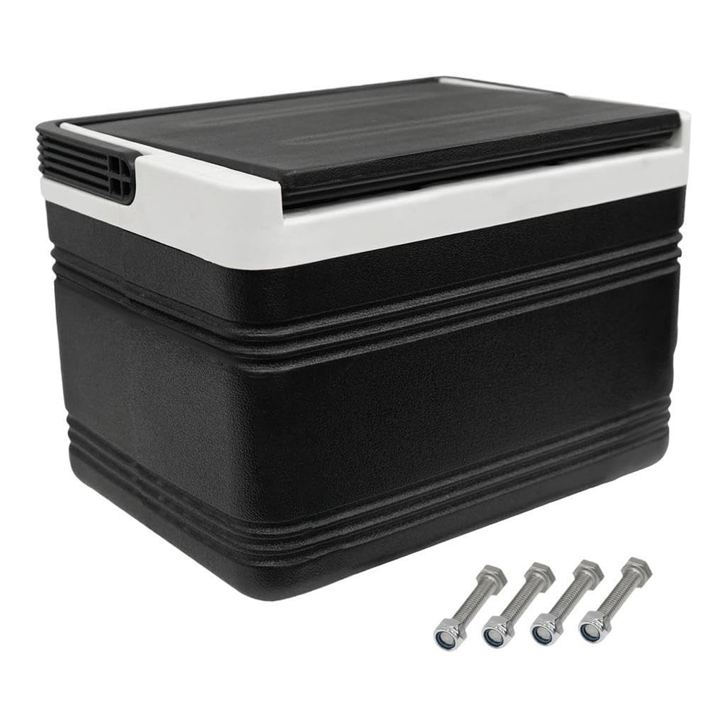 Qianly Nevera Portátil para Carrito de Golf con Soporte de Montaje, 30,5 X 20 X 21 Cm, Grande.