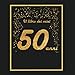 Produktbild Il libro dei miei 50 anni: 21x21cm - 75 pagine - biglietti d'auguri - idea regalo di compleanno - buo compleanno - libro degli opsiti di compleanno - guestbook