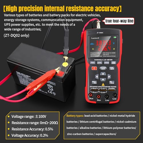 Multimètre Numérique Karlak à écran LCD avec Testeur de Batterie Double Mode - 6