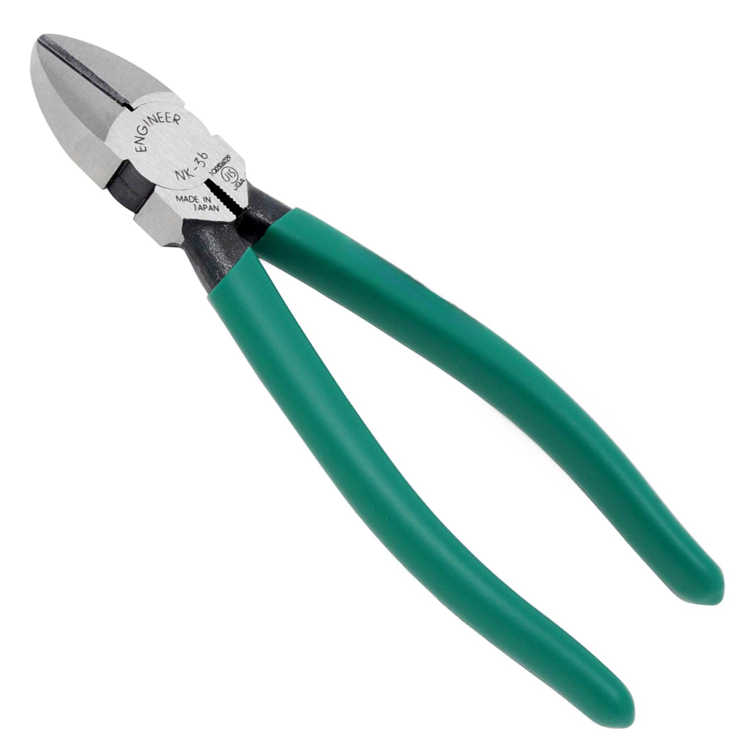 Amazon | ENGINEER エンジニア 強力ニッパー 両刃 ラウンド 電工 155mm