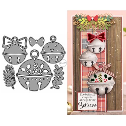 DzIxY Matrices de découpe en métal pour la fabrication de cartes de Noël, le gaufrage, le scrapbooking, les modèles de machines