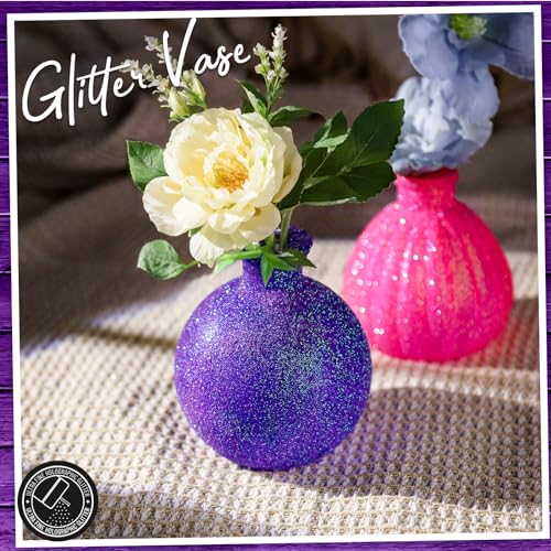 LEOBRO Purple Glitter, 150g/5.29oz Iridescent Purple Fine Glitter Powder for Crafts Tumbler, Candle, DIY Arts and Crafts - Image 4
