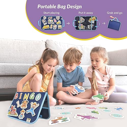 image for CHEFAN Felt Flannel Boards Stories Precut Figures for Toddlers Prescho